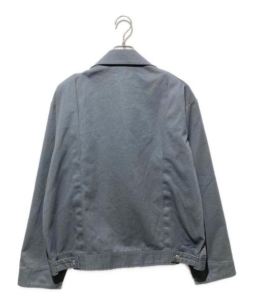 Dickies（ディッキーズ）Dickies (ディッキーズ) Schott (ショット) FADE DOUBLE RIDERS/ダブルライダースジャケット グレー サイズ:XLの古着・服飾アイテム