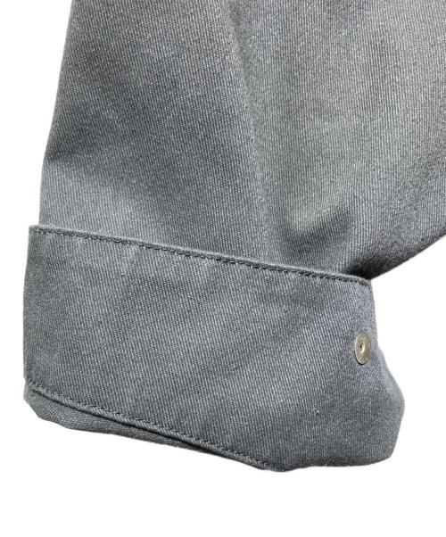 Dickies（ディッキーズ）Dickies (ディッキーズ) Schott (ショット) FADE DOUBLE RIDERS/ダブルライダースジャケット グレー サイズ:XLの古着・服飾アイテム