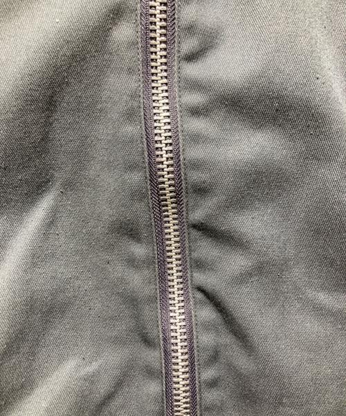Dickies（ディッキーズ）Dickies (ディッキーズ) Schott (ショット) FADE DOUBLE RIDERS/ダブルライダースジャケット グレー サイズ:XLの古着・服飾アイテム