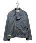 Dickies（ディッキーズ）の古着「FADE DOUBLE RIDERS/ダブルライダースジャケット」｜グレー