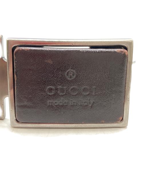 GUCCI（グッチ）GUCCI (グッチ) GGキャンパスベルト ベージュの古着・服飾アイテム