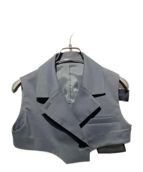 UNITED TOKYO（ユナイテッドトーキョー）UNITED TOKYO (ユナイテッドトーキョー) スタッキングベストワンピース グレー サイズ:1の古着・服飾アイテム