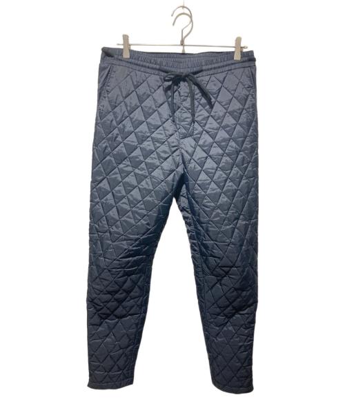 Onitsuka Tiger（オニツカタイガー）Onitsuka Tiger (オニツカタイガー) キルティングパンツ ブラック サイズ:Ｌの古着・服飾アイテム