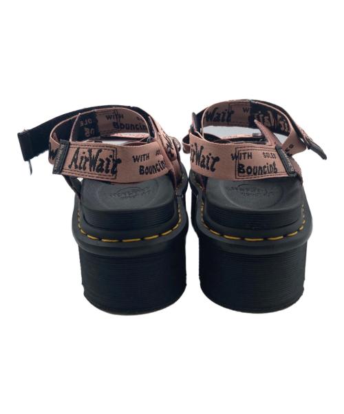 Dr.Martens（ドクターマーチン）Dr.Martens (ドクターマーチン) KIMBER アンクルストラップサンダル ピンク×ブラック サイズ:38の古着・服飾アイテム