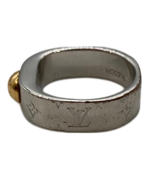 LOUIS VUITTON（ルイ ヴィトン）LOUIS VUITTON (ルイ ヴィトン) リング・ナノグラム/M00216 シルバー サイズ:９号の古着・服飾アイテム