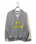 pop eyes（ポップアイズ）の古着「I'M WEIRD C/P SWEAT SHIRT」｜グレー