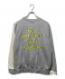 pop eyes (ポップアイズ) I'M WEIRD C/P SWEAT SHIRT グレー サイズ:Ｌ：8000円