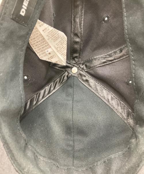 DIESEL（ディーゼル）DIESEL (ディーゼル) キャップ ブラックの古着・服飾アイテム
