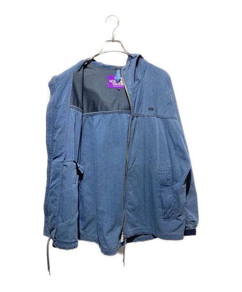 THE NORTHFACE PURPLELABEL（ザ・ノースフェイス パープルレーベル）THE NORTHFACE PURPLELABEL JOURNAL STANDARD (ジャーナルスタンダード) 別注マウンテンパーカー/別注INDIGO MOUNTAIN JACKET インディゴ サイズ:Mの古着・服飾アイテム