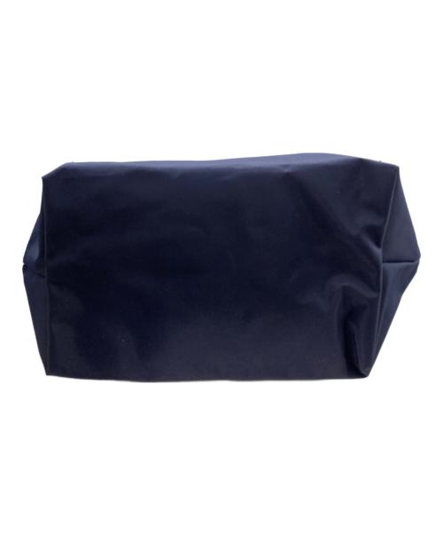 LONGCHAMP（ロンシャン）LONGCHAMP (ロンシャン) ル プリアージュ オリジナル M ショルダーバッグ ネイビー×ブラウンの古着・服飾アイテム