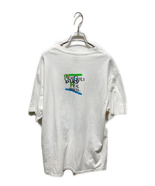 anvil（アンヴィル）anvil (アンヴィル) 90s プリントｔシャツ ホワイト サイズ:ＸＬの古着・服飾アイテム