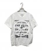 NEIGHBORHOOD×FRAGMENT DESIGNネイバーフッド×フラグメントデザイン）の古着「コラボTシャツ」｜ホワイト