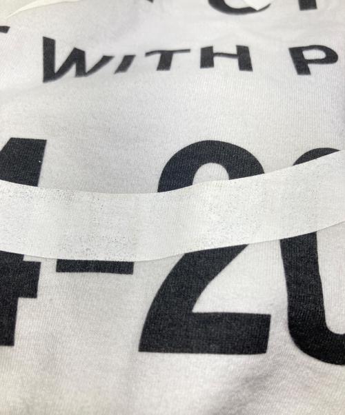 NEIGHBORHOOD（ネイバーフッド）NEIGHBORHOOD (ネイバーフッド) FRAGMENT DESIGN (フラグメントデザイン) コラボTシャツ ホワイト サイズ:Mの古着・服飾アイテム