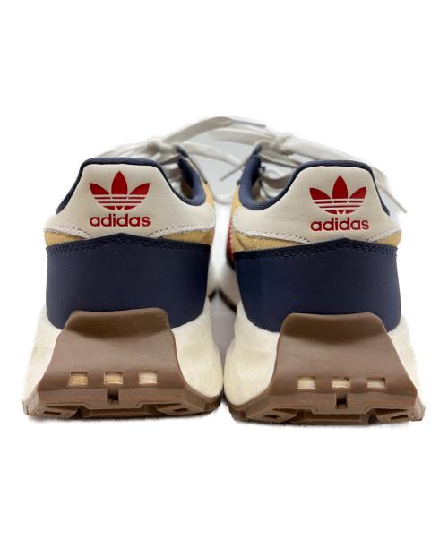 adidas（アディダス）adidas (アディダス) RETROPY ローカットスニーカー レッド×ベージュ サイズ:25.5ｃｍの古着・服飾アイテム