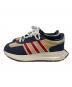 adidas (アディダス) RETROPY ローカットスニーカー レッド×ベージュ サイズ:25.5ｃｍ：5000円