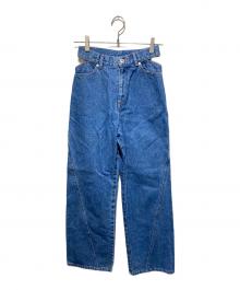 MAISON SPECIAL（メゾンスペシャル）の古着「Side Slash Denim Pants」｜インディゴ