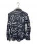 BLACK COMME des GARCONS (ブラックコムデギャルソン) ＡＤ2021 総柄シャツ ブラック サイズ:ＸＳ：6000円