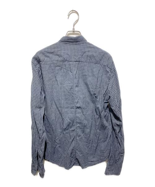 Frank&Eileen（フランクアンドアイリーン）Frank&Eileen (フランクアンドアイリーン) PAULコットンチェックシャツ グレー サイズ:xxsの古着・服飾アイテム