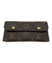 LOUIS VUITTON（ルイ ヴィトン）の古着「ミュルティクレ ラバ コインケース/M60029」｜ブラウン