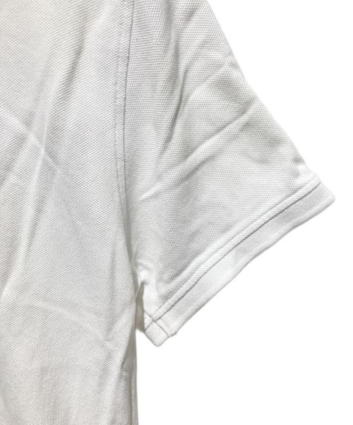MONCLER（モンクレール）MONCLER (モンクレール) MAGLIA POLO MANICA/ポロシャツ ホワイト サイズ:Mの古着・服飾アイテム