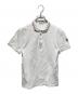 MONCLER（モンクレール）の古着「MAGLIA POLO MANICA/ポロシャツ」｜ホワイト