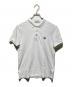 MONCLER（モンクレール）の古着「MAGLIA POLO MANICA CORTA/ポロシャツ」｜ホワイト