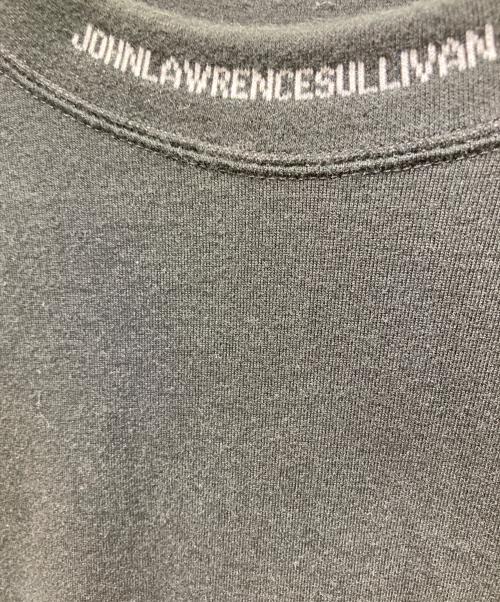 JOHN LAWRENCE SULLIVAN（ジョン ローレンス サリバン）JOHN LAWRENCE SULLIVAN (ジョン ローレンス サリバン) JACQUARD LOGO T-SHIRT ブラック サイズ:Ｌの古着・服飾アイテム