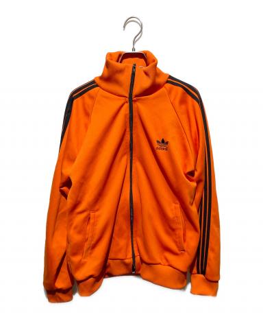 レアカラー アディダス トラックジャケット オレンジ L 古着 adidas アディダス トラックジャケット ジャージ オレンジ レトロ 古着 トップス