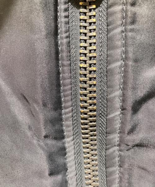 HOUSTON（ヒューストン）HOUSTON (ヒューストン) B-15Dワッペン付フライトジャケット ブラック サイズ:40の古着・服飾アイテム