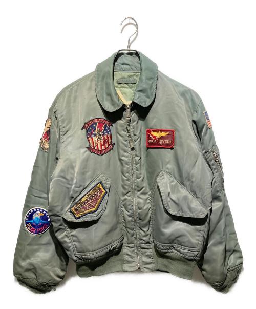 MA-1（フライトジャケット）MA-1 (フライトジャケット) フライトジャケット カーキ サイズ:不明の古着・服飾アイテム