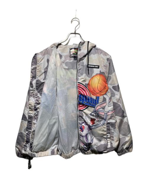 MEMBERS ONLY（メンバーズオンリー）MEMBERS ONLY (メンバーズオンリー) SPACE JAM コラボジャケット グレー サイズ:Mの古着・服飾アイテム