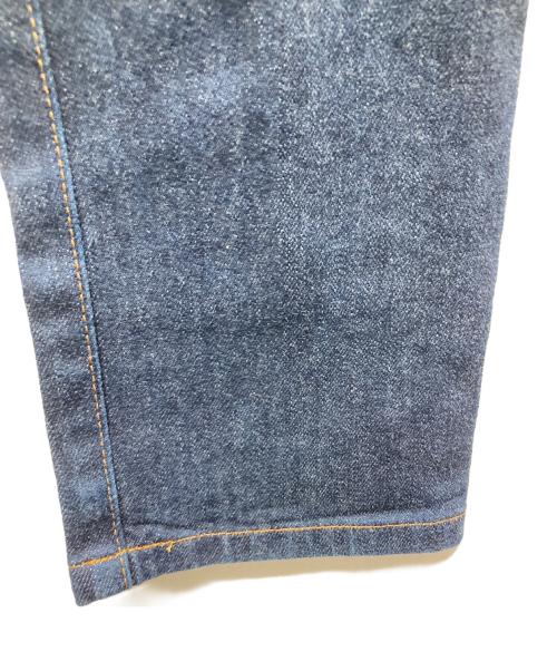 BALMAIN（バルマン）BALMAIN (バルマン) 蛇腹バイカー デニムパンツ インディゴ サイズ:29の古着・服飾アイテム