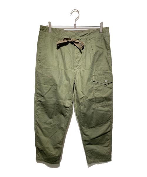 NIGEL CABOURN（ナイジェルケーボン）NIGEL CABOURN (ナイジェルケーボン) ベイカーパンツ/ベルギーアーミーパンツ カーキ サイズ:10の古着・服飾アイテム