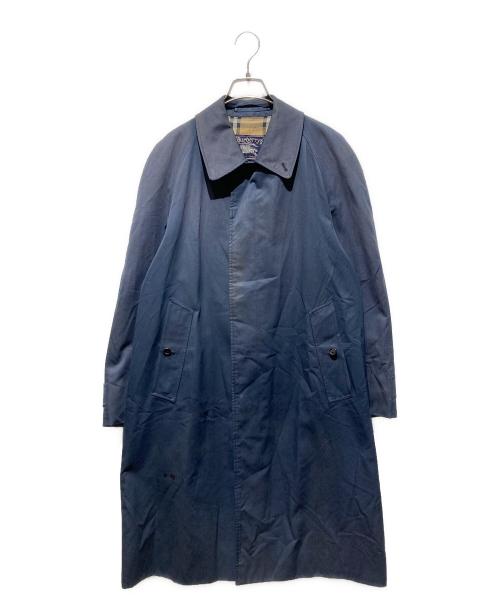 Burberry's（バーバリーズ）Burberry's (バーバリーズ) ステンカラーコート ネイビー サイズ:不明の古着・服飾アイテム