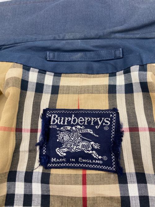 Burberry's（バーバリーズ）Burberry's (バーバリーズ) ステンカラーコート ネイビー サイズ:不明の古着・服飾アイテム