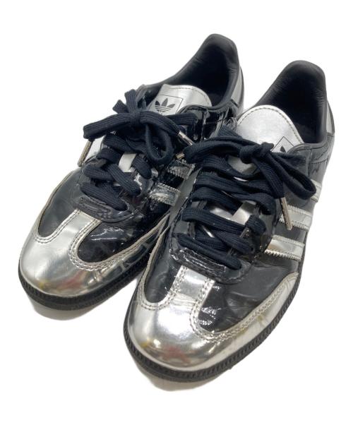 adidas（アディダス）adidas (アディダス) ローカットスニーカー/ SAMBA ATMOS “Tuxedo” ブラック×シルバー サイズ:24ｃｍの古着・服飾アイテム