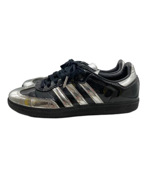 adidas（アディダス）adidas (アディダス) ローカットスニーカー/ SAMBA ATMOS “Tuxedo” ブラック×シルバー サイズ:24ｃｍの古着・服飾アイテム