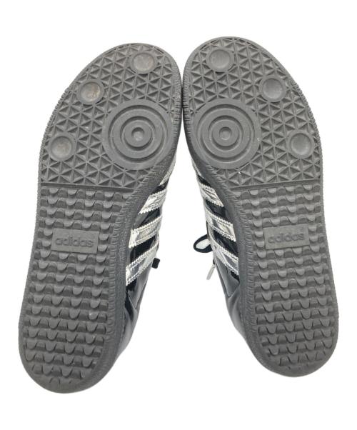 adidas（アディダス）adidas (アディダス) ローカットスニーカー/ SAMBA ATMOS “Tuxedo” ブラック×シルバー サイズ:24ｃｍの古着・服飾アイテム