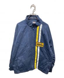 moon classic（ムーン クラシック）の古着「レーシングジャケット」｜ネイビー