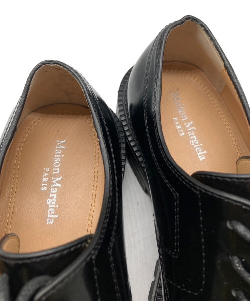 Maison Margiela 22（メゾンマルジェラ）Maison Margiela 22 (メゾンマルジェラ) タビ レースアップシューズ ブラック サイズ:38の古着・服飾アイテム