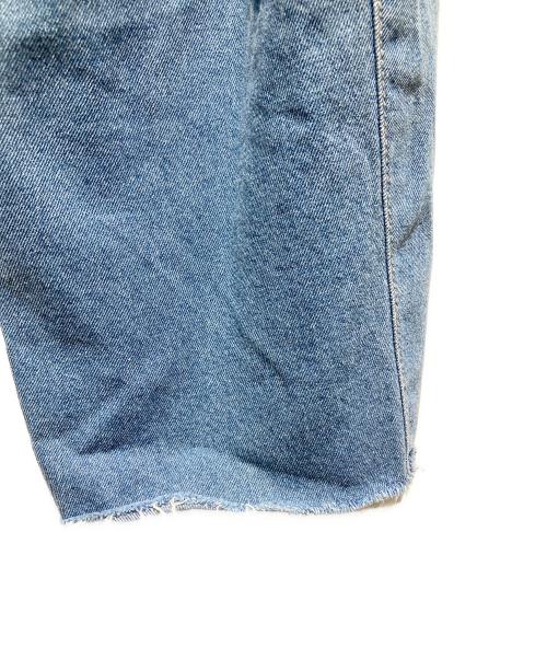 Q.anos（キュアノス）Q.anos (キュアノス) ブルージュデニム インディゴの古着・服飾アイテム