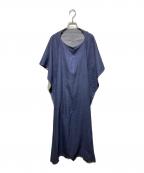 maturelyマチュアリー）の古着「Denim-like Twill Dress」｜インディゴ
