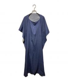 maturely（マチュアリー）の古着「Denim-like Twill Dress」｜インディゴ