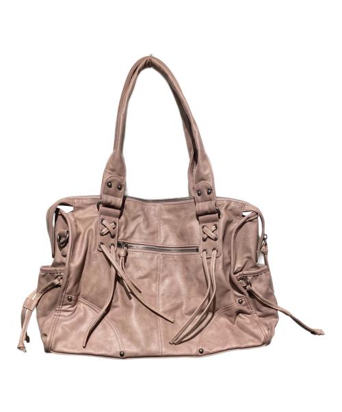 FANCY CLUB（ファンシークラブ）fancy club (ファンシークラブ) 2WAY ヴィンテージ ウォッシング ショルダー トートバッグ ピンク 未使用品の古着・服飾アイテム