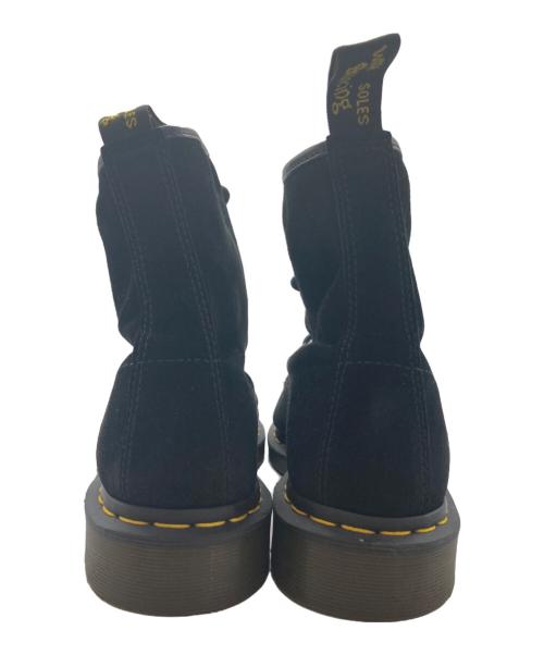 Dr.Martens（ドクターマーチン）Dr.Martens (ドクターマーチン) スウェード8ホールブーツ ブラック サイズ:41の古着・服飾アイテム