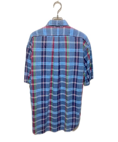 POLO RALPH LAUREN（ポロ・ラルフローレン）POLO RALPH LAUREN (ポロ・ラルフローレン) BLAKE 半袖BDシャツ ネイビー サイズ:Ｍの古着・服飾アイテム