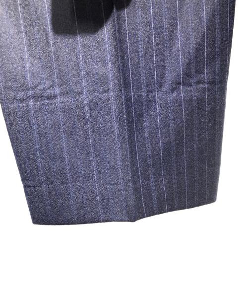 VISARUNO（ビサルノ）VISARUNO (ビサルノ) ストライプセットアップスーツ ネイビー サイズ:Ｌの古着・服飾アイテム