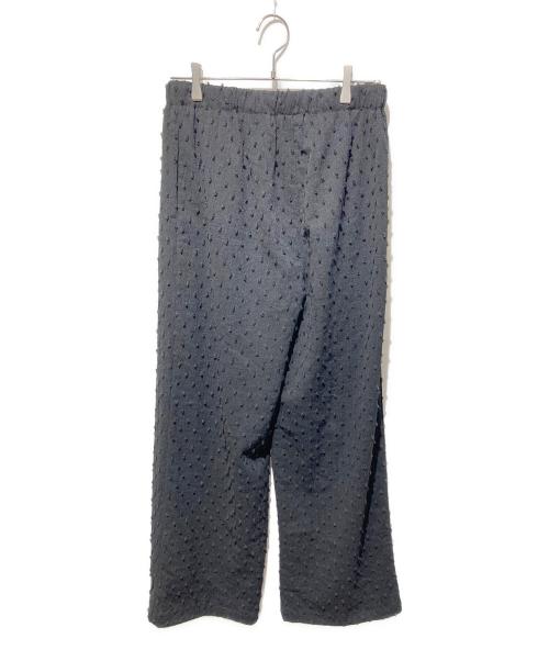 Spick and Span（スピック＆スパン）Spick and Span (スピック＆スパン) ドットジャガードイージーパンツ ブラック サイズ:38の古着・服飾アイテム