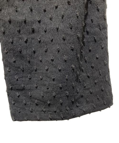 Spick and Span（スピック＆スパン）Spick and Span (スピック＆スパン) ドットジャガードイージーパンツ ブラック サイズ:38の古着・服飾アイテム