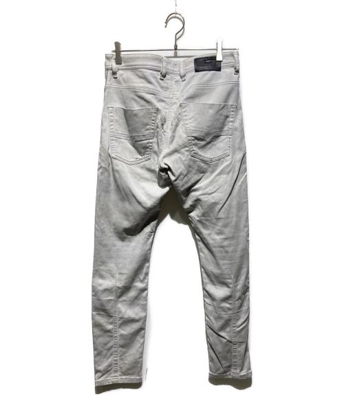 DIESEL（ディーゼル）DIESEL (ディーゼル) ダメージ加工パンツ/ジョグジーンズ グレー サイズ:28の古着・服飾アイテム